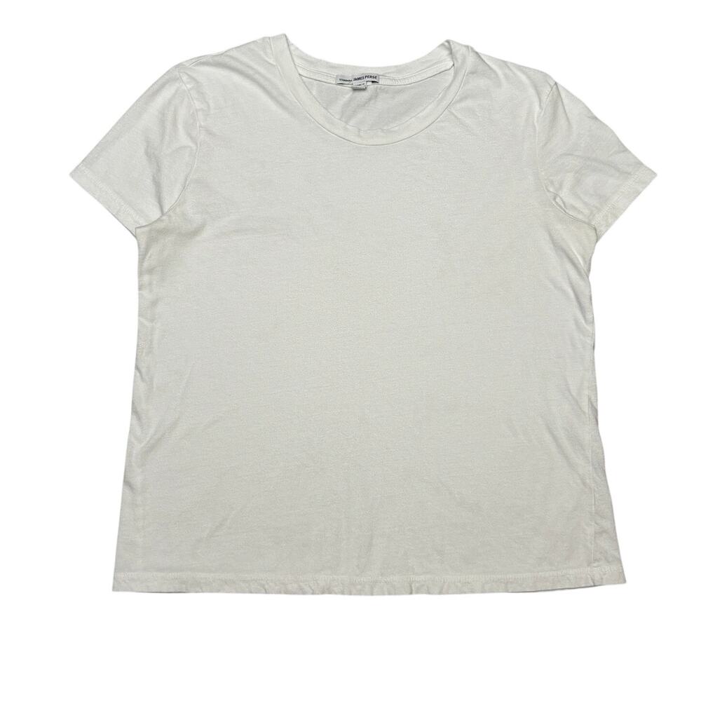 Standard James Perse Short Sleeve T Shirt Women's 2/Medium Minimalist Casual